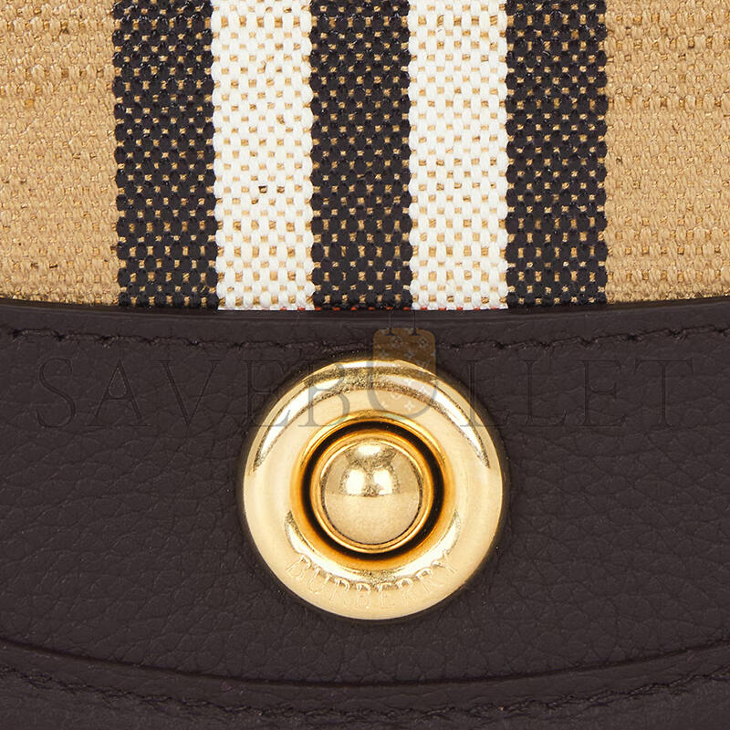 Bv*b*rry mini highlands bag in check canvas 81122401 (19*11*5cm)